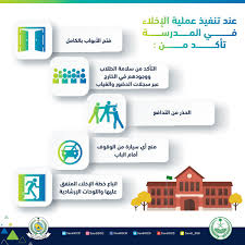 الدفاع المدني السعودي Twitterren أخي قائد المدرسة أختي قائدة المدرسة خطوات يجب إتباعها عند تنفيذ عملية الإخلاء في المدارس العام الدراسي الجديد1441 Https T Co W0ulrssv3l