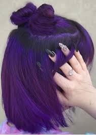 Sensational Royal Purple Bob Haircuts Trends In 2019 Stylesmod Dark Purple Hair Color Dark Purple Hair Hair Color Purple