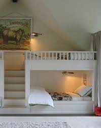 Built In Bunk Beds With A Vaulted Ceiling Bunk Beds Built In Built In Bunks Bunk Bed Designs