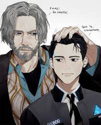 Detroit become human Connor and Hank | Detroit become human connor, Detroit  being human, Detroit become human