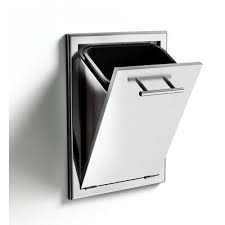 Xo Appliance Stainless Steel Pull Out Counter Trash Can Systems Trash And Recycling Bin Trash Can Recycle Trash