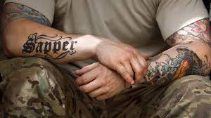 War never changes, says a popular video game series. 32 British Army Hand Tattoo