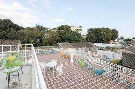 艺栈 环球小姐都被惊艳到的地方 竟是一个1900 的马赛克 patio outdoor hotel