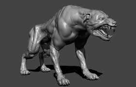 Eof S Sketchbook Base Mesh To Share Page 9 Movie Page 12 Page 72 Angry Dog Dog Sketch Wolf Sculpture