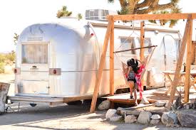 Camping cubbyhole in joshua tree. Joshua Tree Airbnb Airstream
