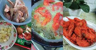 1 ekor ayam negeri, potong 8 bagian. Ayam Goreng Ranggup Favourite Anak Guna Serbuk Kari Tepung Jagung Mantap Pa Ma