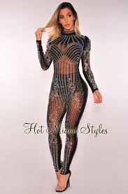 Black And Silver Jumpsuit Pin On Mrs