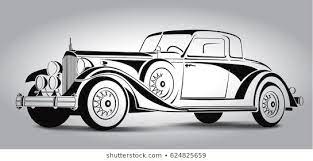 Similar Images Stock Photos Vectors Of Two Cartoon Vintage Pick Up Truck Outline Drawings One Red And One Retro Cars Car Illustration Vintage Pickup Trucks