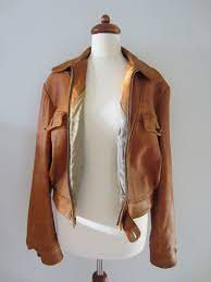 40s Deerskin Leather Jacket Women M L Men S M Vintage Etsy Deerskin Leather Leather Jackets Women Leather Jacket
