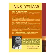 Maybe you would like to learn more about one of these? Yoga 90 Teaching Series With B K S Iyengar Complete 5 Dvd Set Mystic River Video