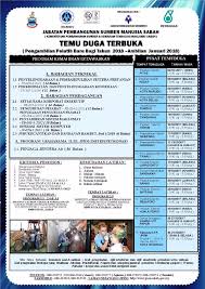 Kementerian pembangunan sumber dan kemajuan teknologi maklumat sabah. Pengasas Sabah Info Temu Duga Terbuka Pengambilan Pelatih Baru Bagi Tahun 2018 Ambilan Januari 2018 Jabatan Pembangunan Sumber Manusia Sabah Kementerian Pembangunan Sumber Kemajuan Teknologi Maklumat Sabah Program