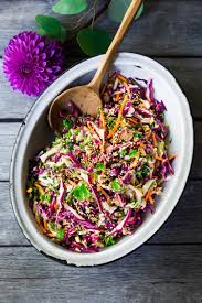 Easy Crunchy Asian Slaw Best Asian Dressing Feasting At Home