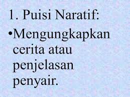 Contoh Puisi Naratif Romansa Singkat