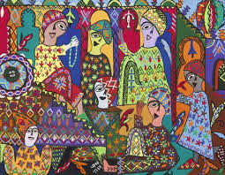 Chaibia Talal Famous Female Moroccan Artist Moroccan Art Whimsical Art Art