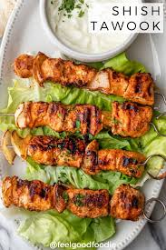 Shish Tawook Authentic Lebanese Recipe Feelgoodfoodie Recipe Lebanese Recipes Recipes Chicken Kebab Recipe