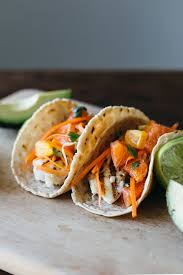 The fish should be juicy and taste fresh. Grilled Fish Tacos With Citrus Carrot Slaw Downshiftology Grilled Fish Recipes Healthy Grilling Recipes Grilled Fish Tacos