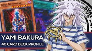 It is the 50th deck in the tcg's structure deck series, following structure deck: Yami Bakura Deck Profile Yu Gi Oh Character Decks Youtube