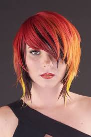 Black And Yellow Hair Color Hair On Fire Fire Hair Color Fire Hair Flame Hair