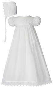 Amazon Com Cotton Christening Gown With Italian Lace 0 3 Month Infant And Toddler Christening Apparel C With Images Christening Dress Christening Gowns Blessing Dress