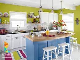 اليكم احدث صور تصاميم وموديلات مطابخ مودرن على شكل جزيرة فالجزيرة الوسطى أو طاولة إعداد الط kitchen design small very small kitchen design kitchen design color