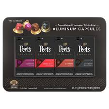 Nespresso capsules cost around 70 cents/capsule so costco's price represent about a 20% savings. Peet S Coffee Nespresso Compatible Aluminum Capsules 80 Count Cappuccino Machine Peets Coffee Nespresso