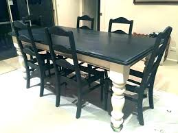 oak and cream painted dining table sets