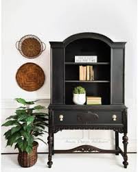 I get asked constantly if it's necessary to seal my rule of thumb is that if your chalky painted furniture will get daily wear and tear, it's best to protect it with a top coat! 390 Black Painted Furniture Ideas In 2021 Painted Furniture Black Painted Furniture Paint Furniture