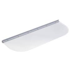 Maccourt well w3616 type j basement window rectangular cover, transparent|clear. Ultra Protect 41 W X 14 Proj Polycarbonate Elongated Window Well Covers At Menards