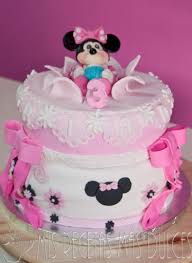 Pastel De Minnie De Crema Imagui