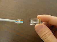 Cat 6 cable has a center spine that needs to be removed. How To Make A Cat6 Patch Ethernet Cable Warehouse Cables