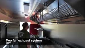 Food Truck Concession Trailer Grease Hood Review Youtube
