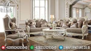 Sofa Tamu Mewah Jepara Luxurian Type New Set Best Art Deco Furniture Jepara Ttj 1245 Ruang Keluarga Mewah Ruang Tamu Mewah Kehidupan Mewah
