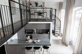 From the expansive to the compact, a cool. Lovely Small Loft With Mezzanine And Bright Contemporary Interiors In Stockholm 64 Sq M Tg Uk