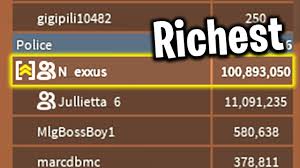 Well my friends relax and i will explain all. Richest Player Ever In Roblox Jailbreak Youtube