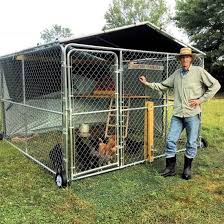 Dog Kennel Chicken Tractor Mother Earth News Chicken Diy Dog Pen Easy Chicken Coop