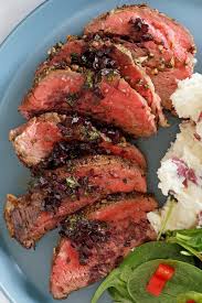 Searing the beef tenderloin roast in a skillet gives a lovely browned appearance to the meat and seals in the flavorful juices. Roasted Beef Tenderloin Recipe Girl