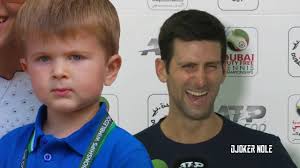 🔎💟 see all news !!! Novak Djokovic Right Now My Son Knows Federer Nadal Dubai 2020 Hd Youtube