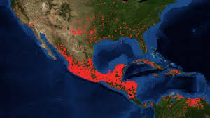 Se intensifican incendios forestales en méxico. Asi Se Ven Los Incendios Forestales En Mexico De Acuerdo Con Satelites De La Nasa Actualidad Forbes Mexico