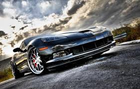 Front Focus 3d Car Effect Hd Wallpaper Gotochip Com Corvette Chevrolet Corvette Car Backgrounds