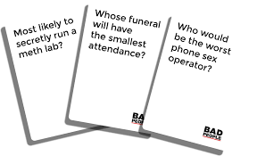 Where can i buy bad people? Bad People The Party Game You Probably Shouldn T Play