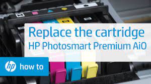 Replace The Cartridge Hp Photosmart Premium All In One Printer C309g Hp Youtube