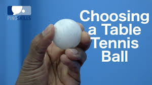 For this reason, i've put together a list of the five best outdoor ping pong tables on the market. Choosing A Table Tennis Ball Pingskills Youtube