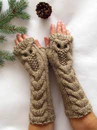Here are some free crochet wrist warmer fingerless gloves are fun to crochet and can make great gifts or charity donations. Owl Alpaca Light Brown Beige Long Hand Knit Cable Pattern Fingerless Gloves Fingerless Gloves Knitted Pattern Cable Knitting Patterns Knitting Patterns Free