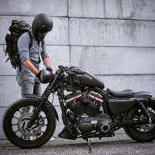 Blackster883 Black Check Harley Davidson Nightster Harley Davidson Sportster Retro Motorcycle