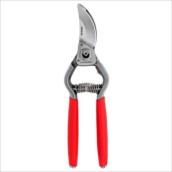 Corona pruners are forged from a single piece of steel for maximum strength., AI generated