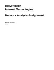 Make sure you choose a server with a fast. Internettech3 Pdf Comp90007 Internet Technologies Network Analysis Assignment Karan Katnani Kkatnani 920130 2 1 N Flag Is Used To Specify That The Ip Course Hero