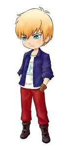 Story Of Seasons Friends Of Mineral Town Gray Harvest Moon Game Cute Anime Guys Guy Best Friends