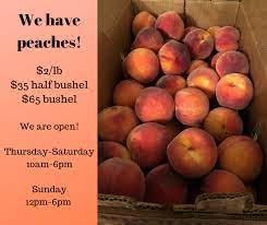 We Still Have Peaches Come On Out Wea Creek Orchard Facebook