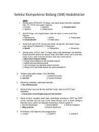 Soal tkb dokter umum pdf. Soal Skb Dokter Cpns 2018 Pdf