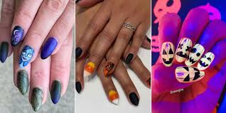 My nail lady on instagram: 42 Halloween Nail Art Ideas Cute Halloween Nail Designs Allure